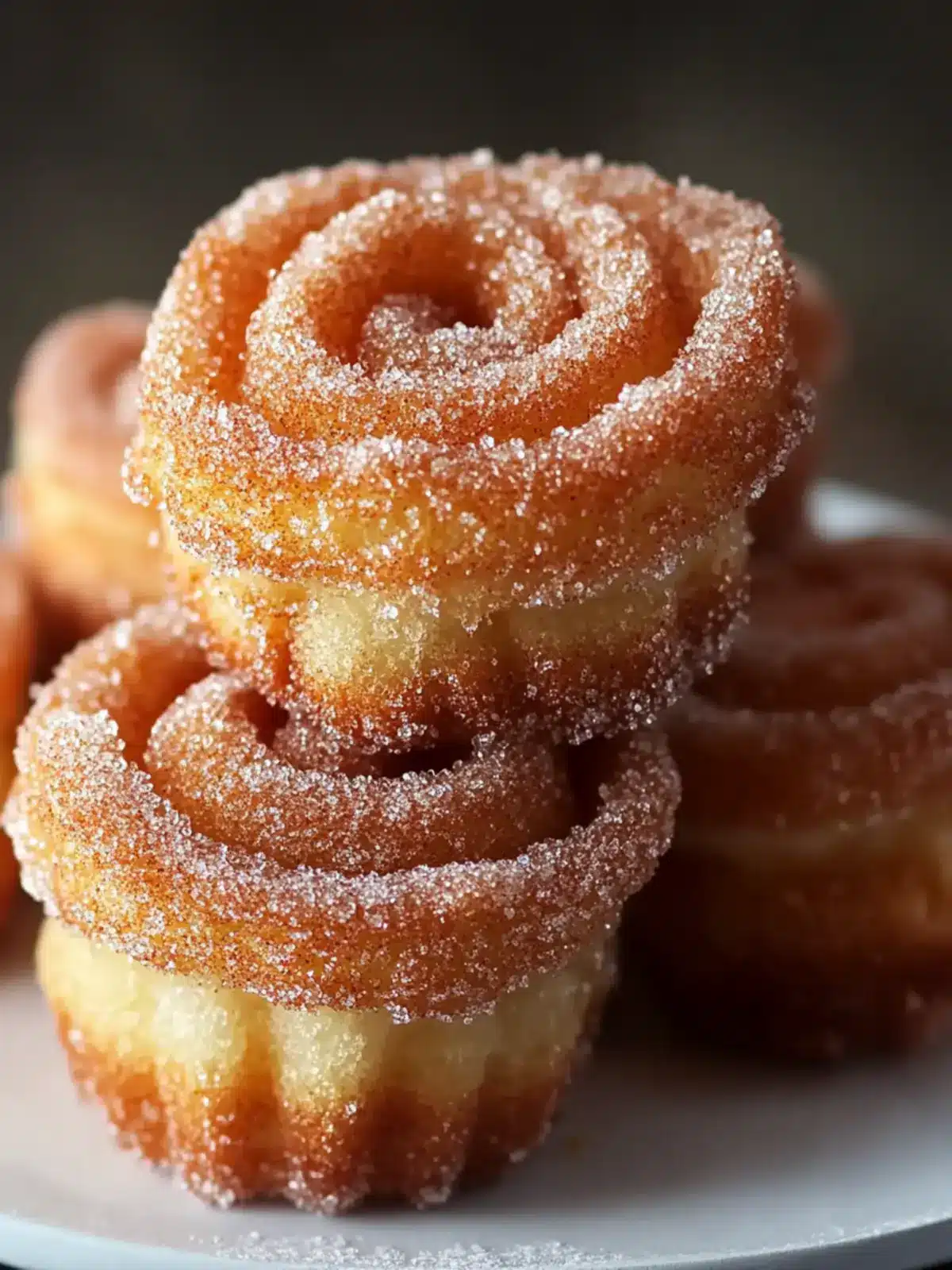 Irresistible Churro Cruffins Cinnamon Sugar Delight at Home 4 Churro Cruffins Cinnamon Sugar