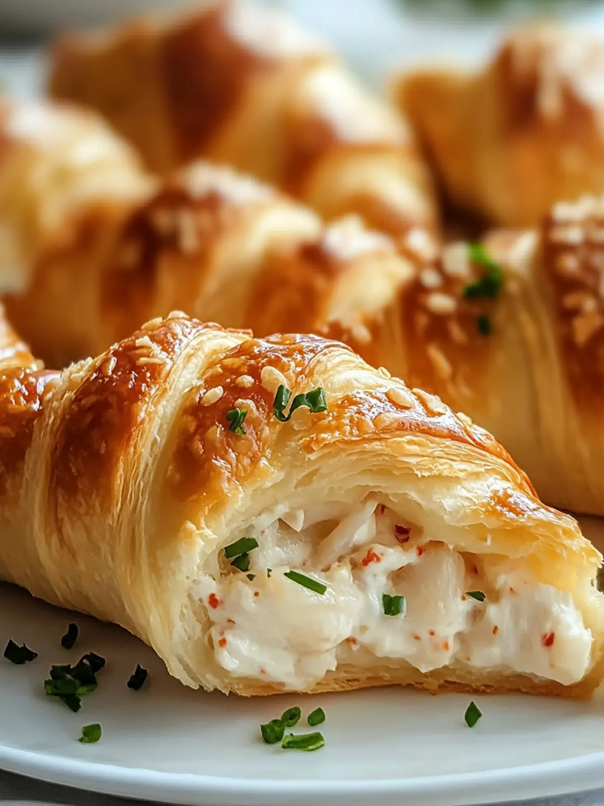 Crab & Cheese Filled Crescent Rolls: Your New Favorite Appetizer 3 Crab & Cheese Filled Crescent Rolls
