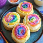 Lemon Cream Cheese Rainbow Sweet Rolls That Delight Your Morning 7 Lemon Cream Cheese Rainbow Sweet Rolls