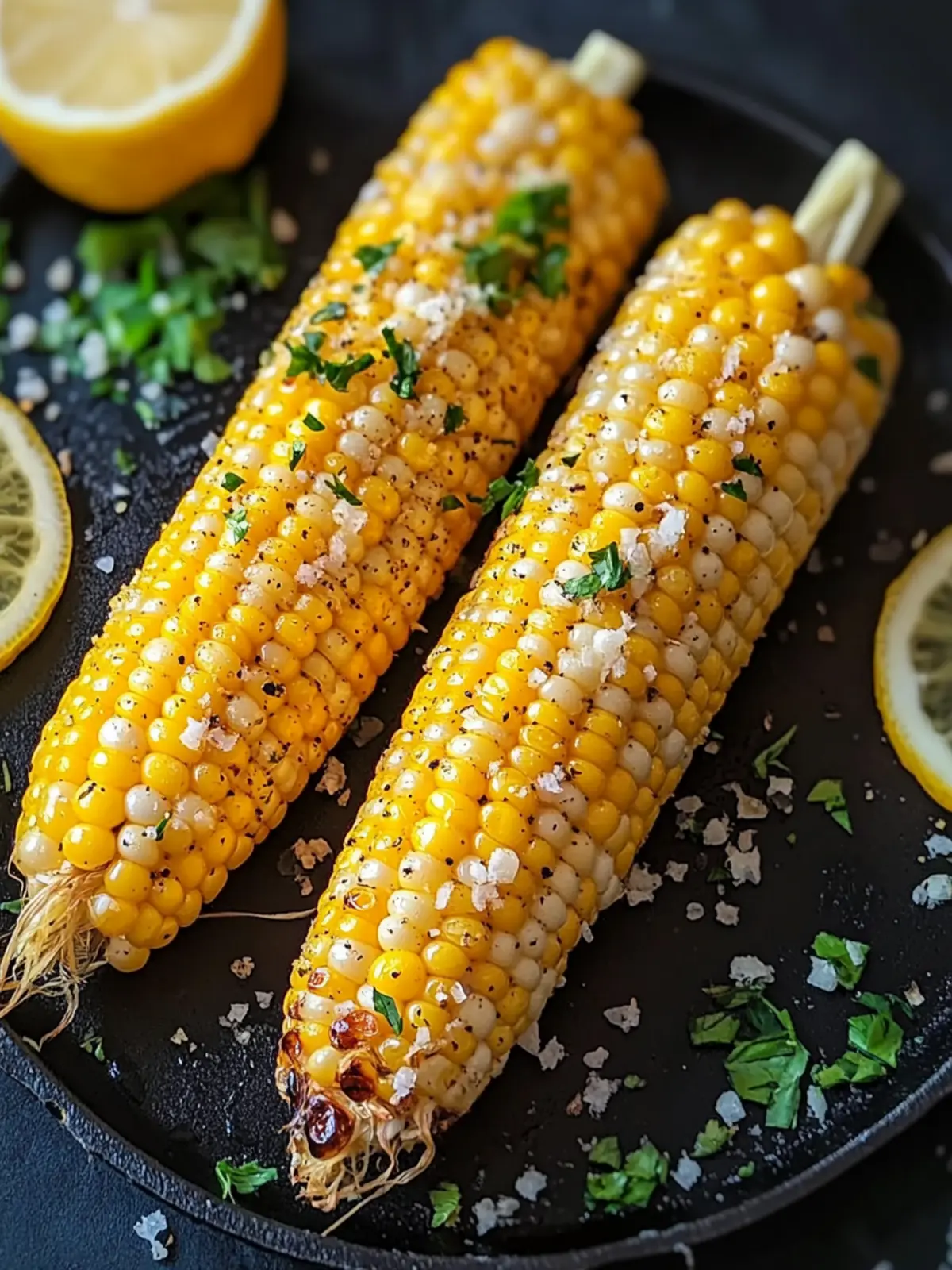 Lemon Pepper Corn on the Cob: Your Zesty Summer Delight 2 Lemon Pepper Corn on the Cob