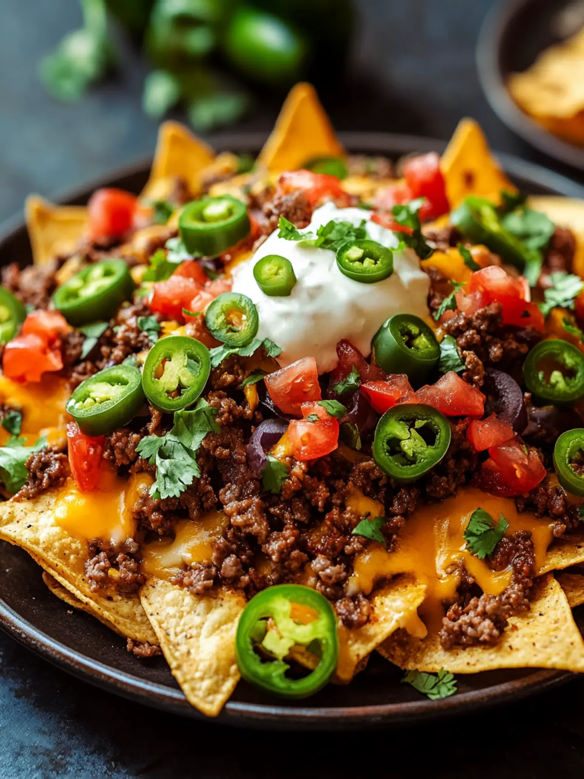 Loaded Nachos with Beef & Cheese That Will Wow Your Guests 3 Loaded Nachos with Beef & Cheese