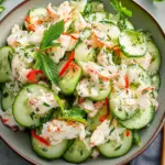 Delicious Cucumber Salad with Crab Meat in Just 10 Minutes 3 Cucumber Salad with Crab Meat