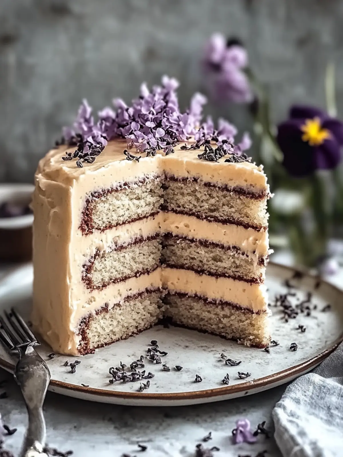 Velvet Earl Grey Layer Cake: A Tea Lover's Dream Dessert 4 Velvet Earl Grey Layer Cake