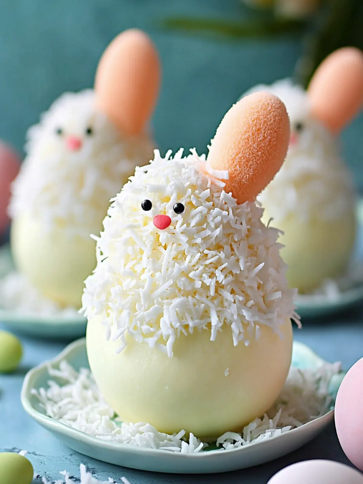 Easter Bunny Coconut Tails: No-Bake Fun for Everyone! 3 Easter Bunny Coconut Tails
