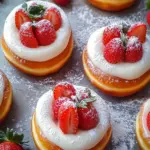 Delicious Strawberry Cream-Filled Doughnuts You Can Make at Home 7 Strawberry Cream-Filled Doughnuts