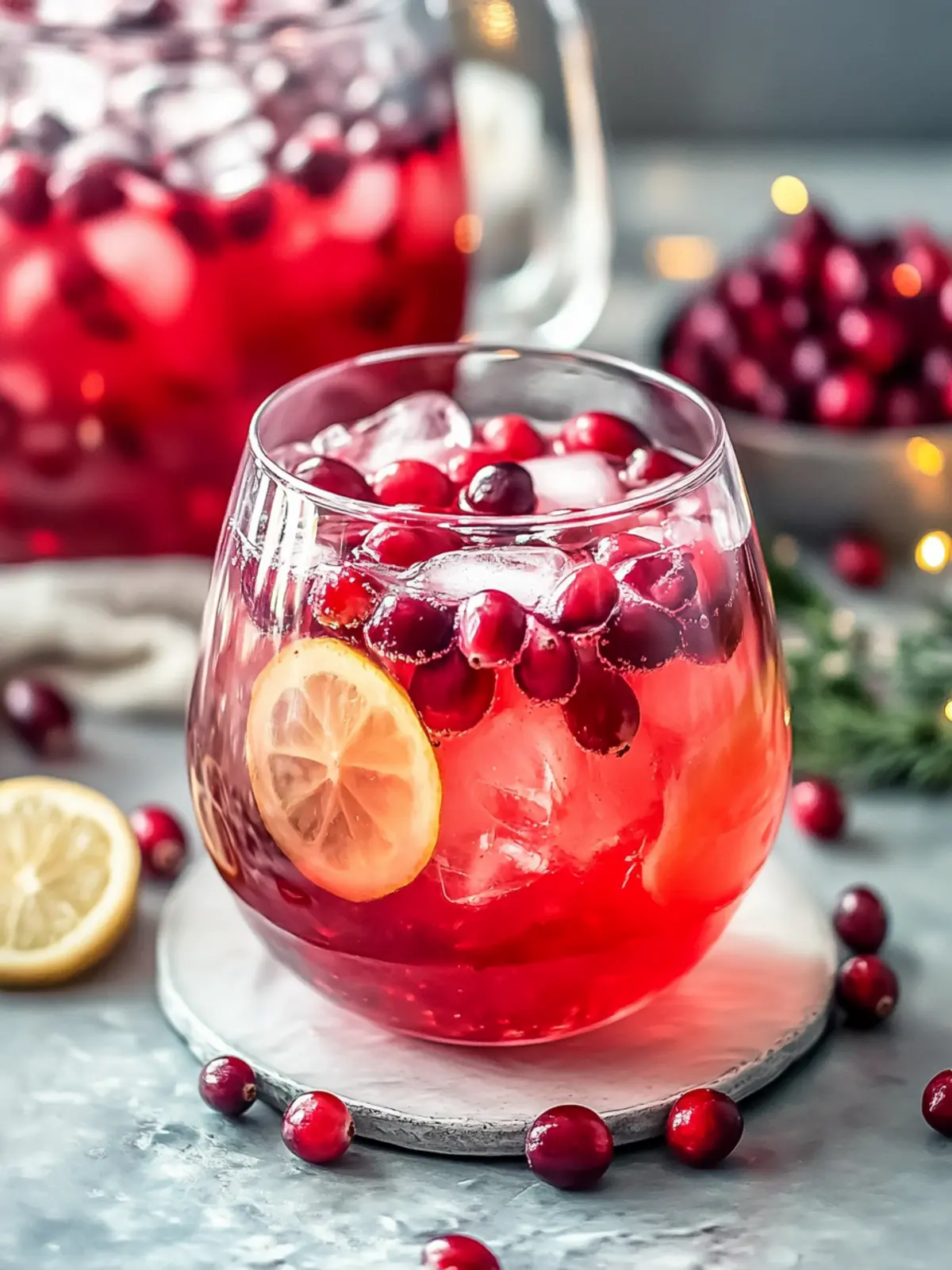 Sparkling Cranberry Pomegranate Punch for Joyful Celebrations 4 Sparkling Cranberry Pomegranate Punch