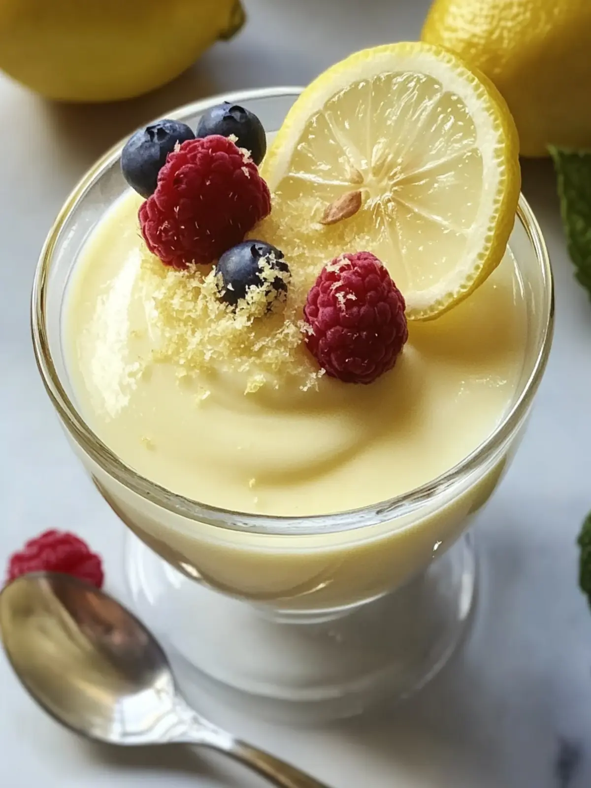 Creamy Lemon Posset: A Simple British Dessert Delight 5 Lemon Posset British Dessert
