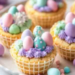 Easter Basket Sugar Cookie Cups – Customize Your Sweet Treats! 3 Easter Basket Sugar Cookie Cups