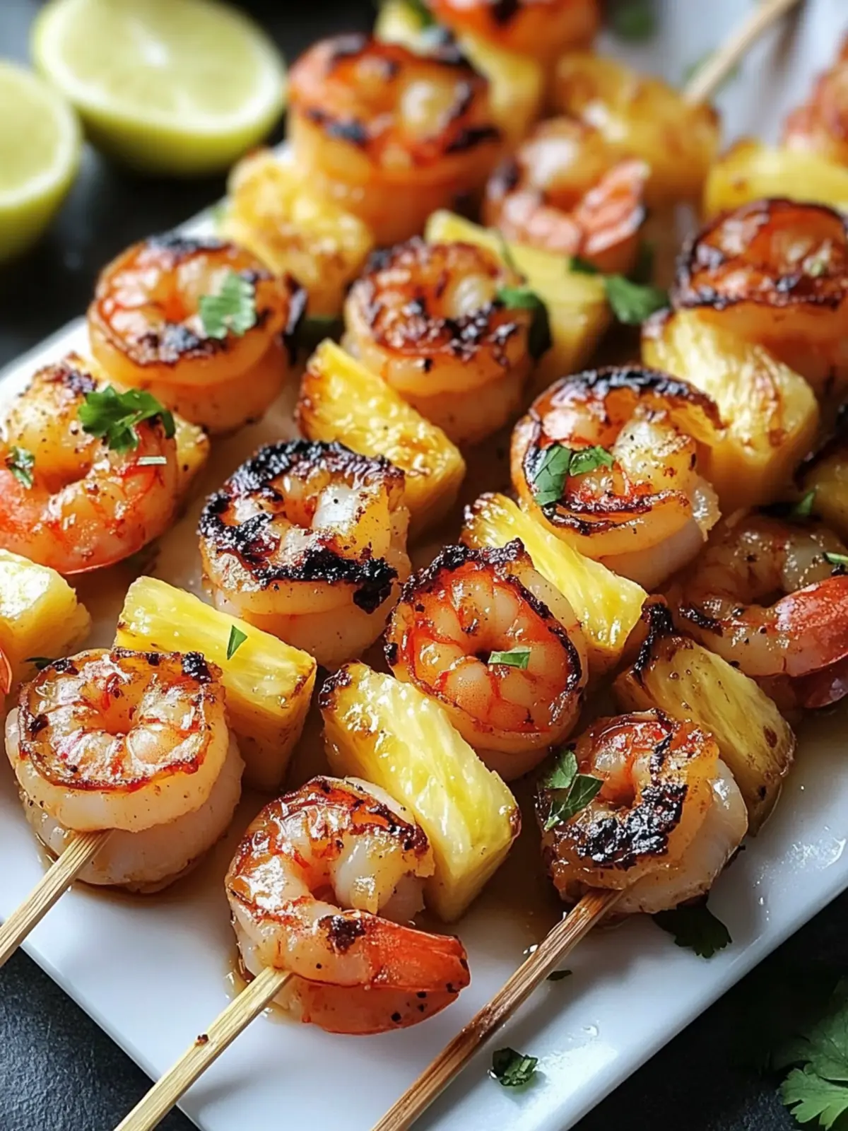 Zesty Pineapple Shrimp Skewers for Ultimate Summer Grilling 4 Pineapple Shrimp Skewers