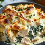 Creamy Chicken and Spinach Casserole for Cozy Family Nights 3 Creamy Chicken and Spinach Casserole