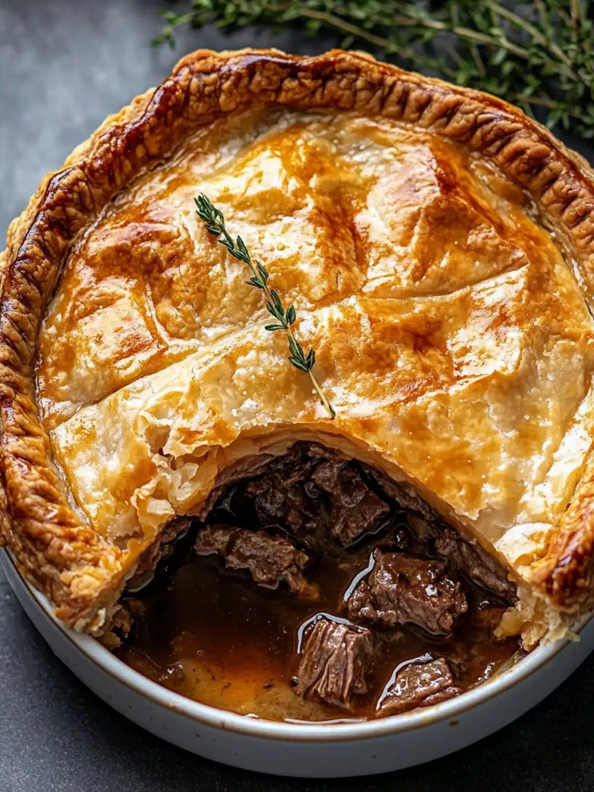 Savory Irish Steak Pie Recipe for Cozy Comfort Nights 2 Irish Steak Pie