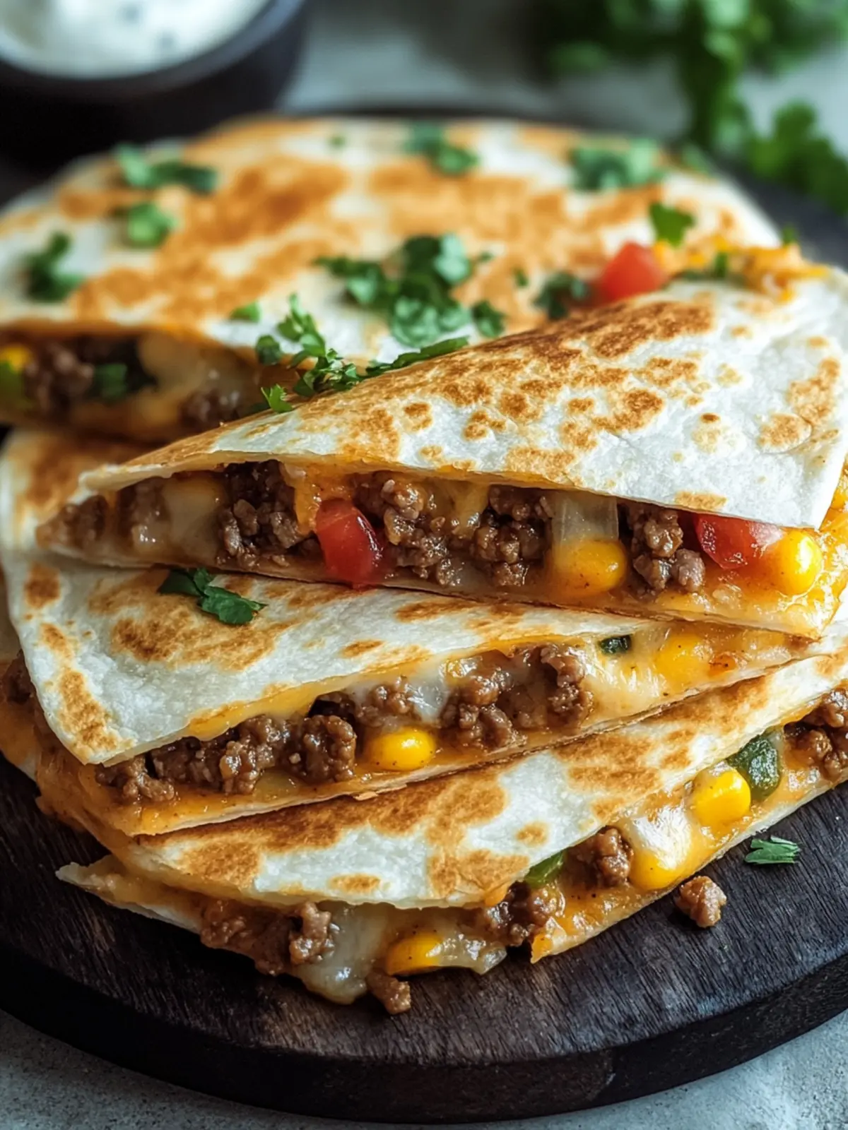 Cheesy Beef Quesadillas Ready in 20 Minutes for Busy Nights 3 Cheesy Beef Quesadillas