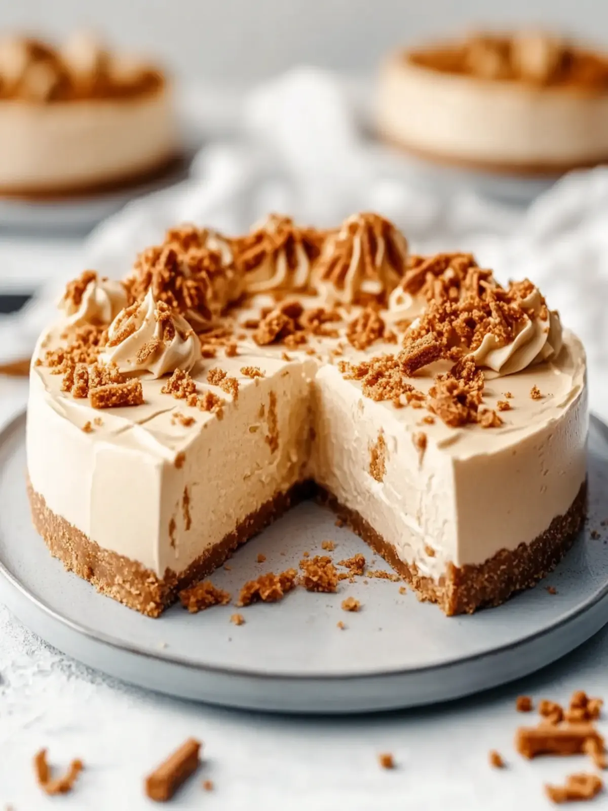 Heavenly No Bake Biscoff Cheesecake You’ll Crave Forever 2 Heavenly No Bake Biscoff Cheesecake