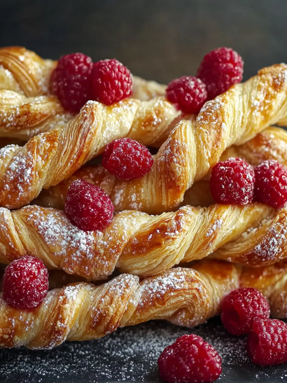 Raspberry Pastry Twists: Easy Flaky Dessert for Any Occasion 5 Raspberry Pastry Twists