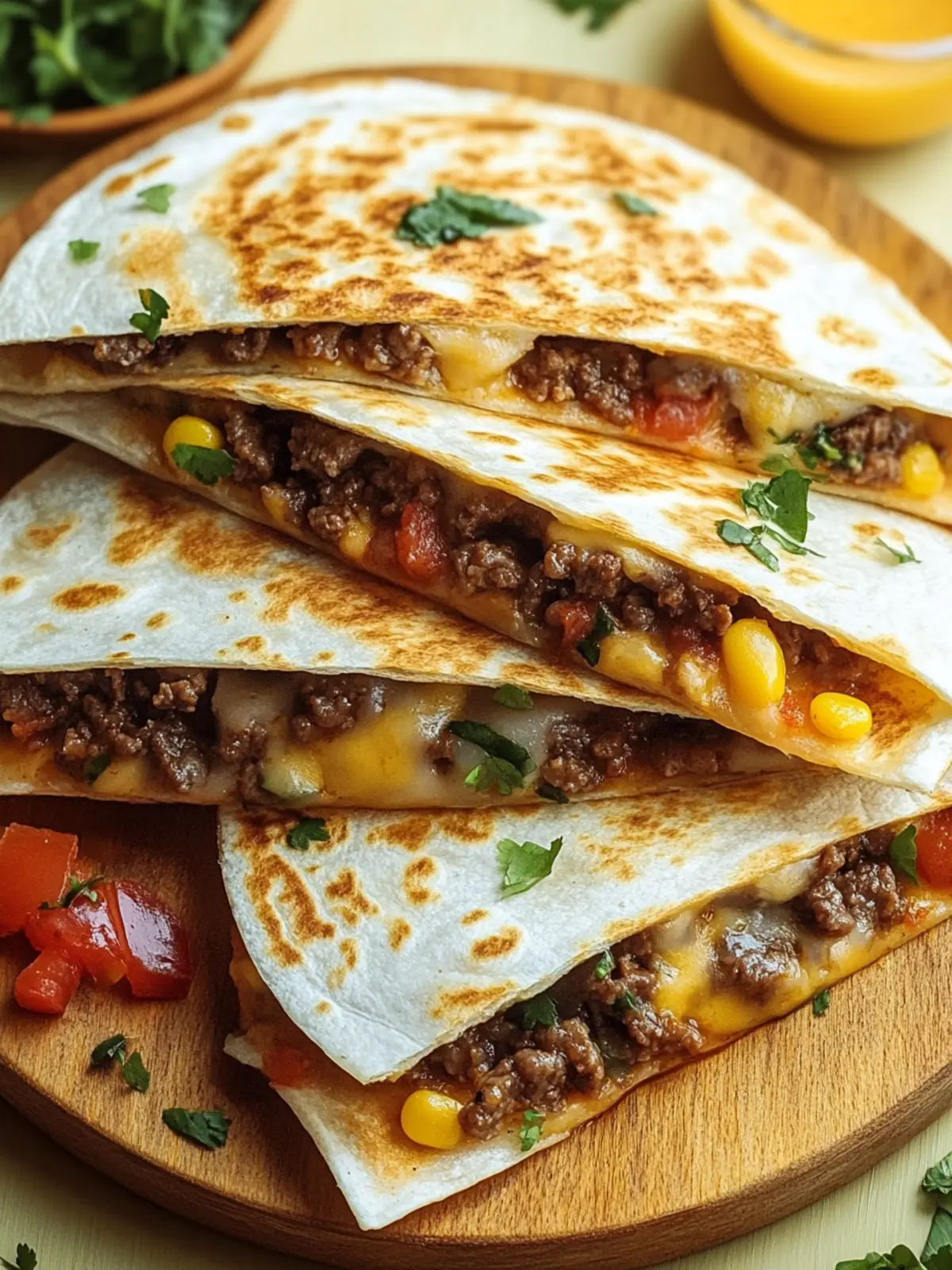 Cheesy Beef Quesadillas Ready in 20 Minutes for Busy Nights 5 Cheesy Beef Quesadillas