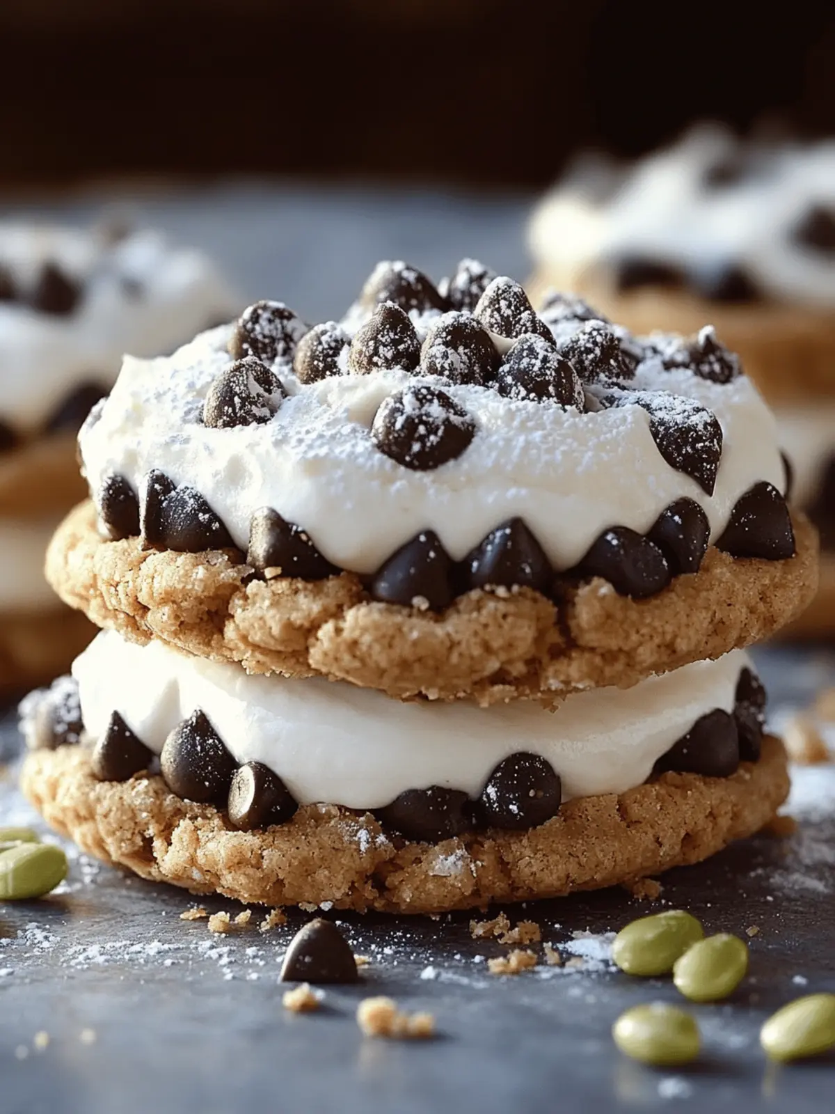 Irresistible Cannoli Cookie Sandwiches for Sweet Moments 2 Cannoli Cookie Sandwiches