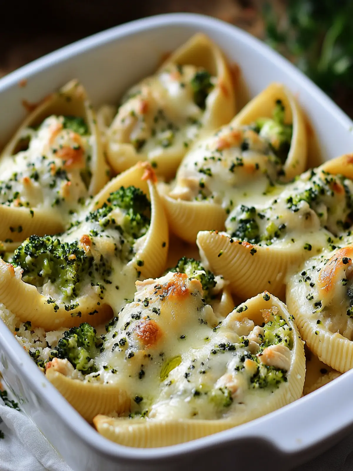 Delicious Chicken & Broccoli Stuffed Shells for Family Fun 2 Chicken & Broccoli Stuffed Shells