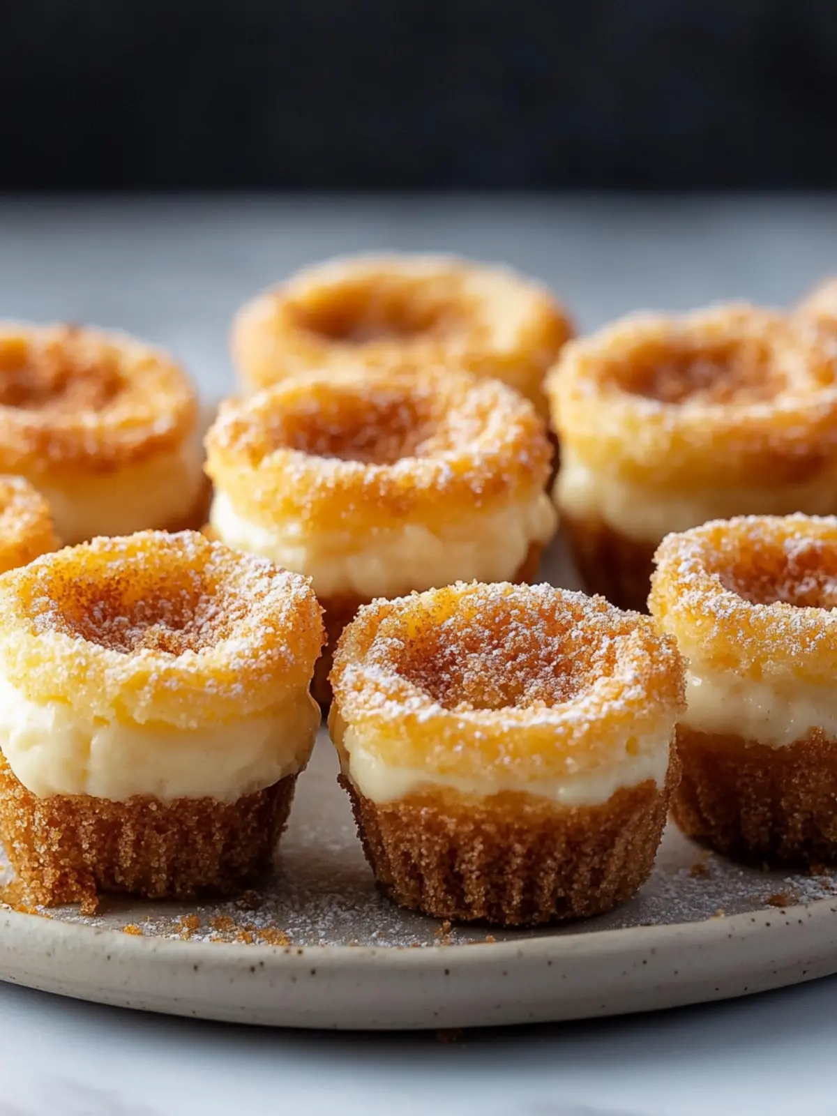 Mini Churro Cheesecake Bites You Can't Resist Making 2 Mini Churro Cheesecake Bites