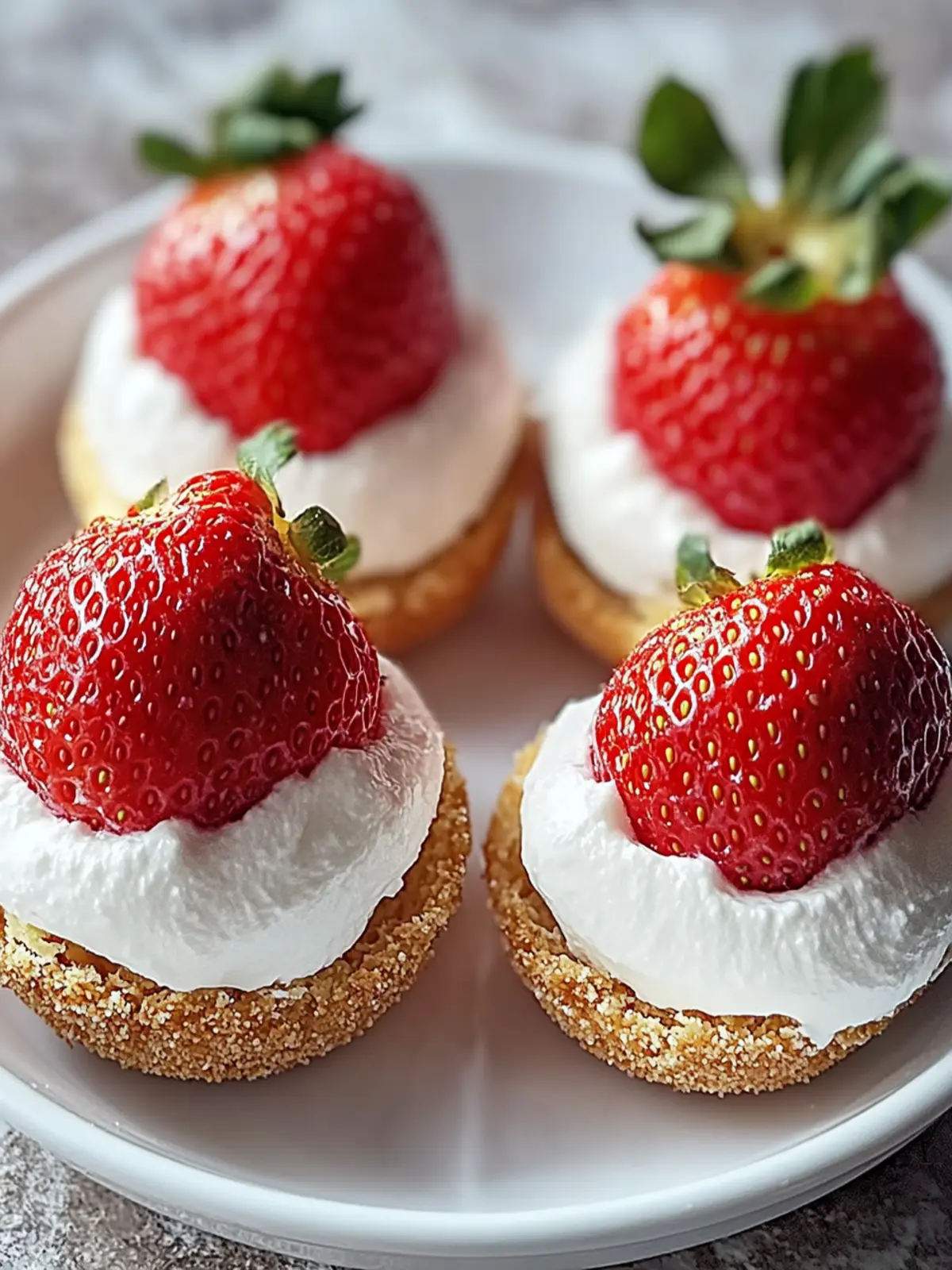 Cheesecake Stuffed Strawberries: Fresh, Indulgent Delight 3 Cheesecake Stuffed Strawberries