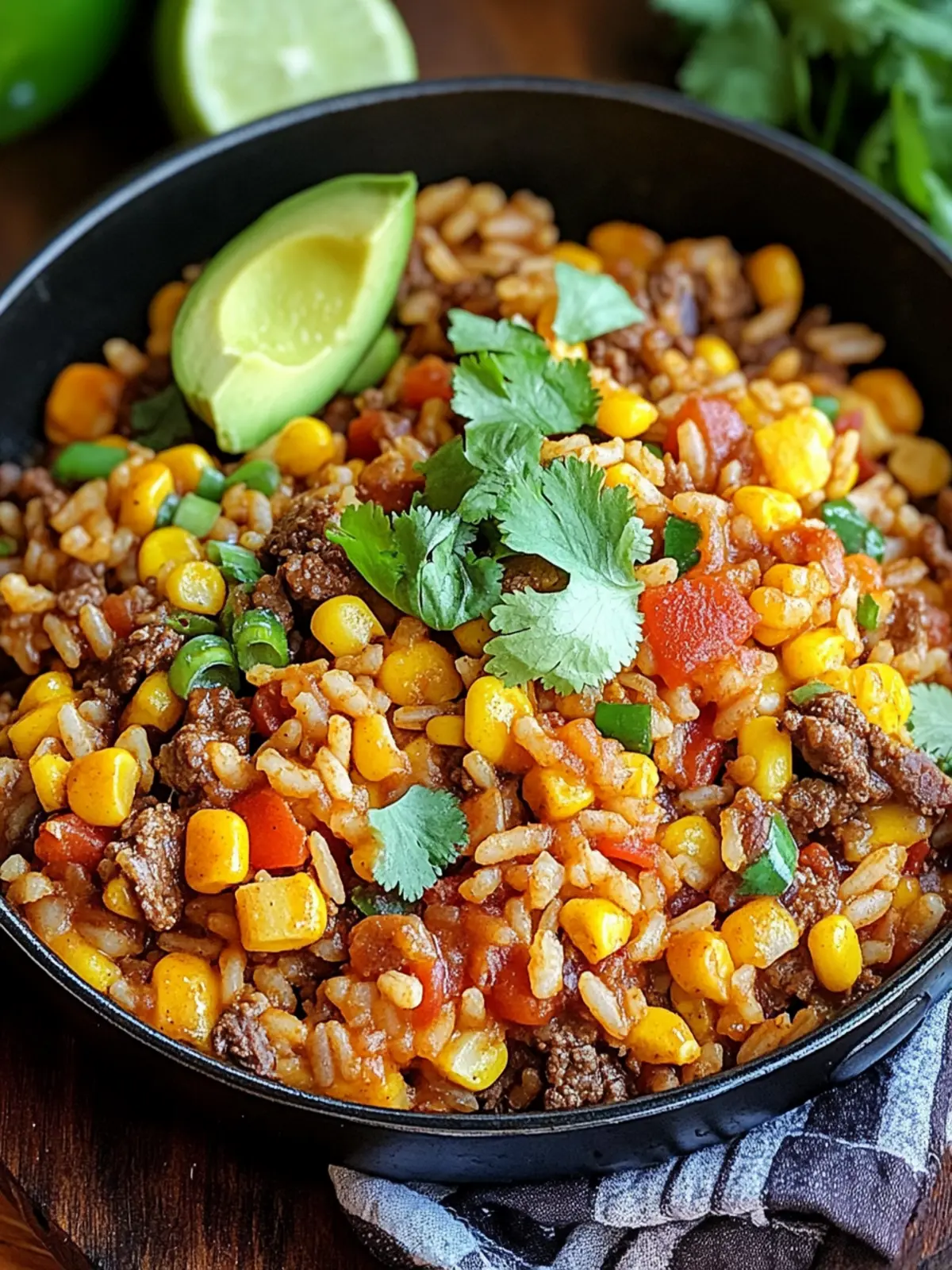 Easy Mexican Beef and Rice Skillet for Busy Nights 3 Mexican Beef and Rice Skillet