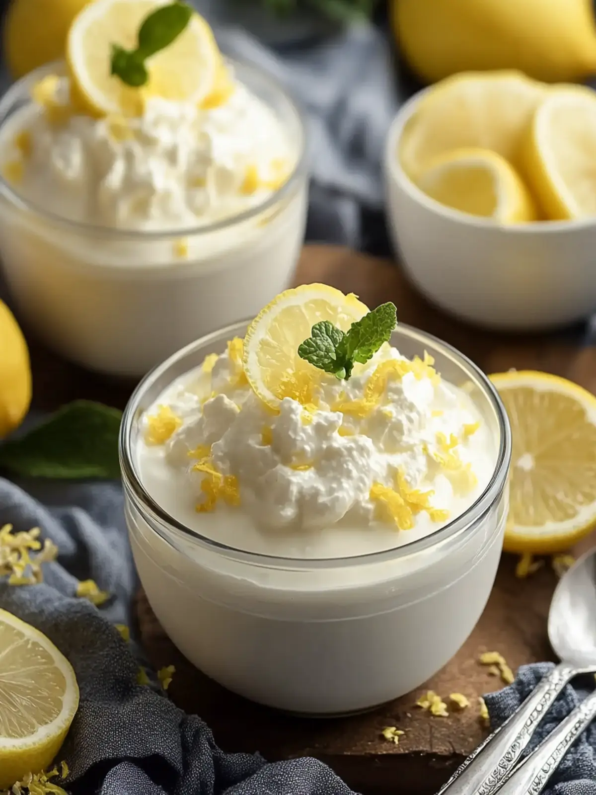 Luscious Lemon Cottage Cheese Pudding for Guilt-Free Delight 3 Lemon Cottage Cheese Pudding