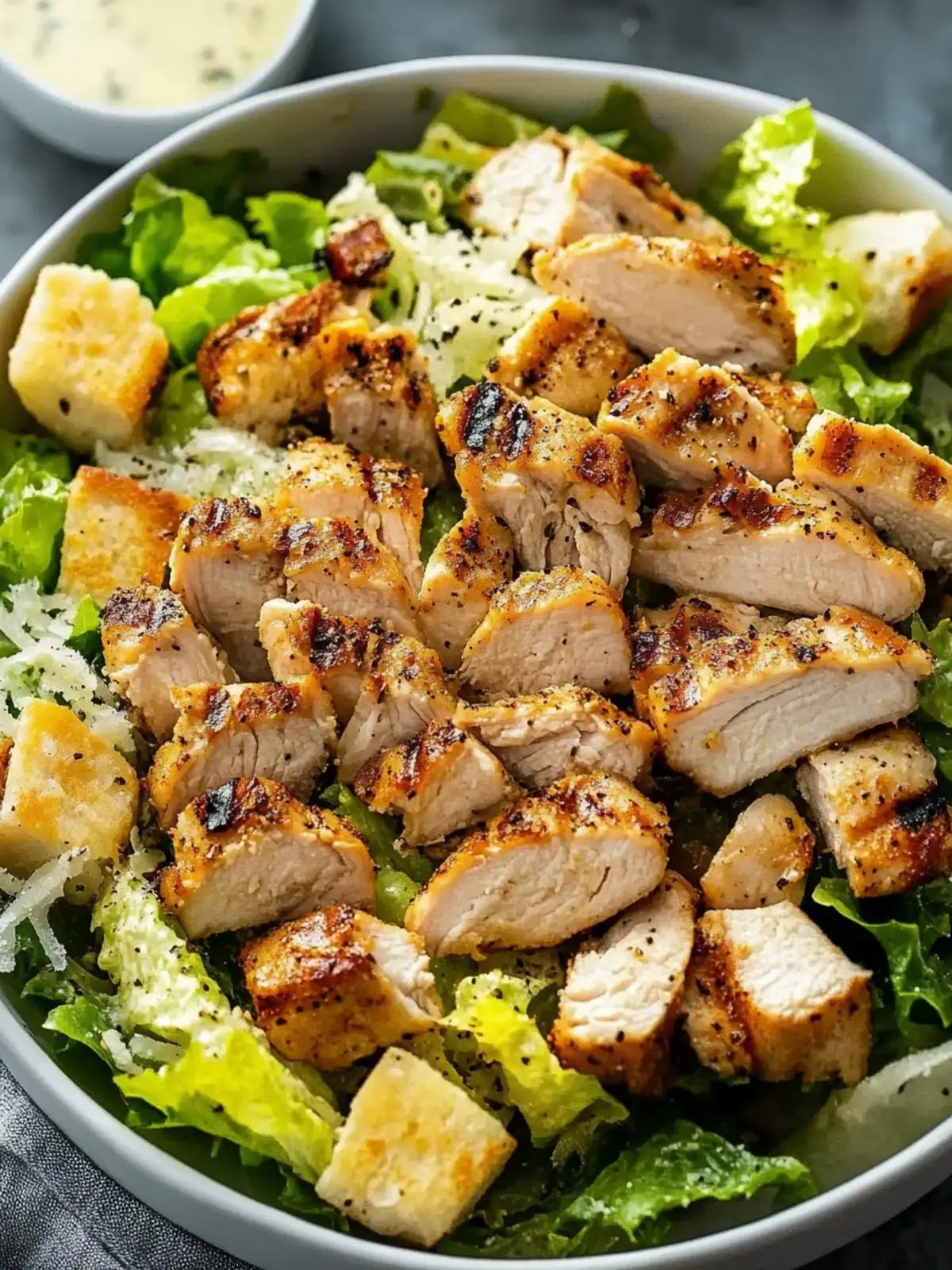 Grilled Chicken Caesar Salad: Quick, Delicious & Nutritious 2 Grilled Chicken Caesar Salad