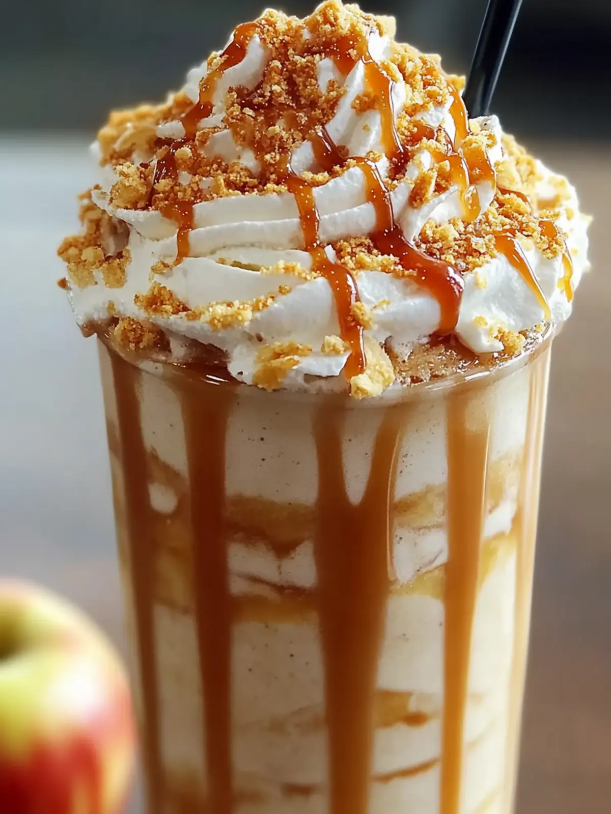 Delicious Caramel Apple Pie Milkshake for Cozy Fall Evenings 5 Caramel Apple Pie Milkshake