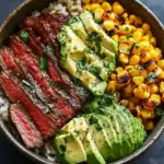 Savor the Bold Steak, Avocado & Roasted Corn Bowl Experience 3 Steak, Avocado & Roasted Corn Bowl