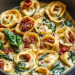 Creamy Spinach & Sun-Dried Tomato Tortellini: Easy Weeknight Bliss 6 Creamy Spinach & Sun-Dried Tomato Tortellini