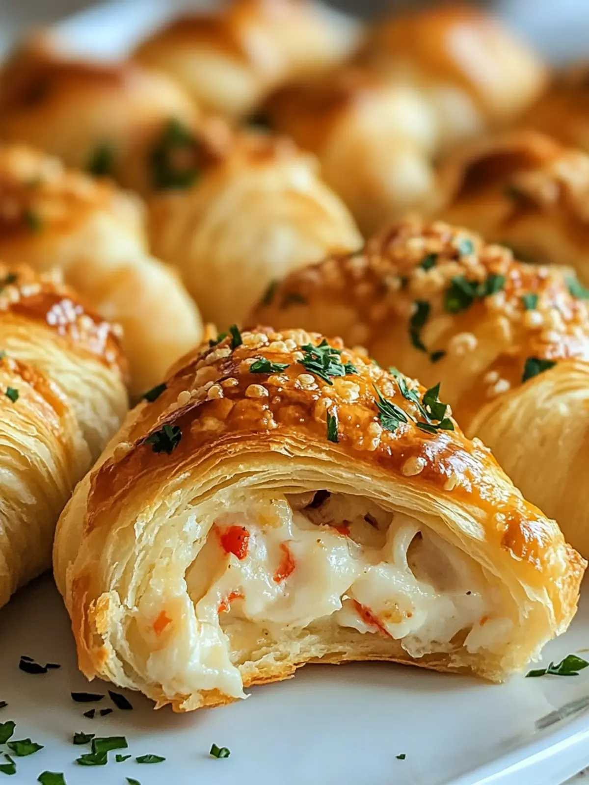 Crab & Cheese Filled Crescent Rolls: Your New Favorite Appetizer 4 Crab & Cheese Filled Crescent Rolls