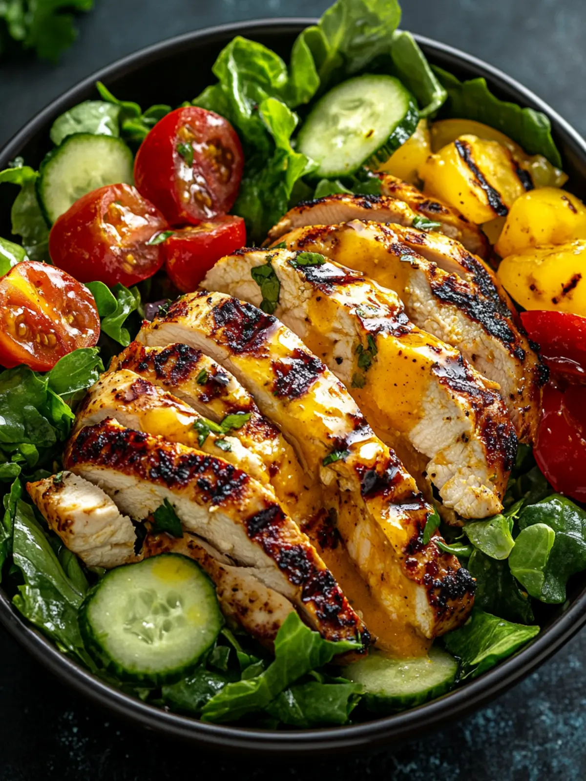 Delicious Honey Mustard Grilled Chicken Salad You’ll Love 3 Honey Mustard Grilled Chicken Salad