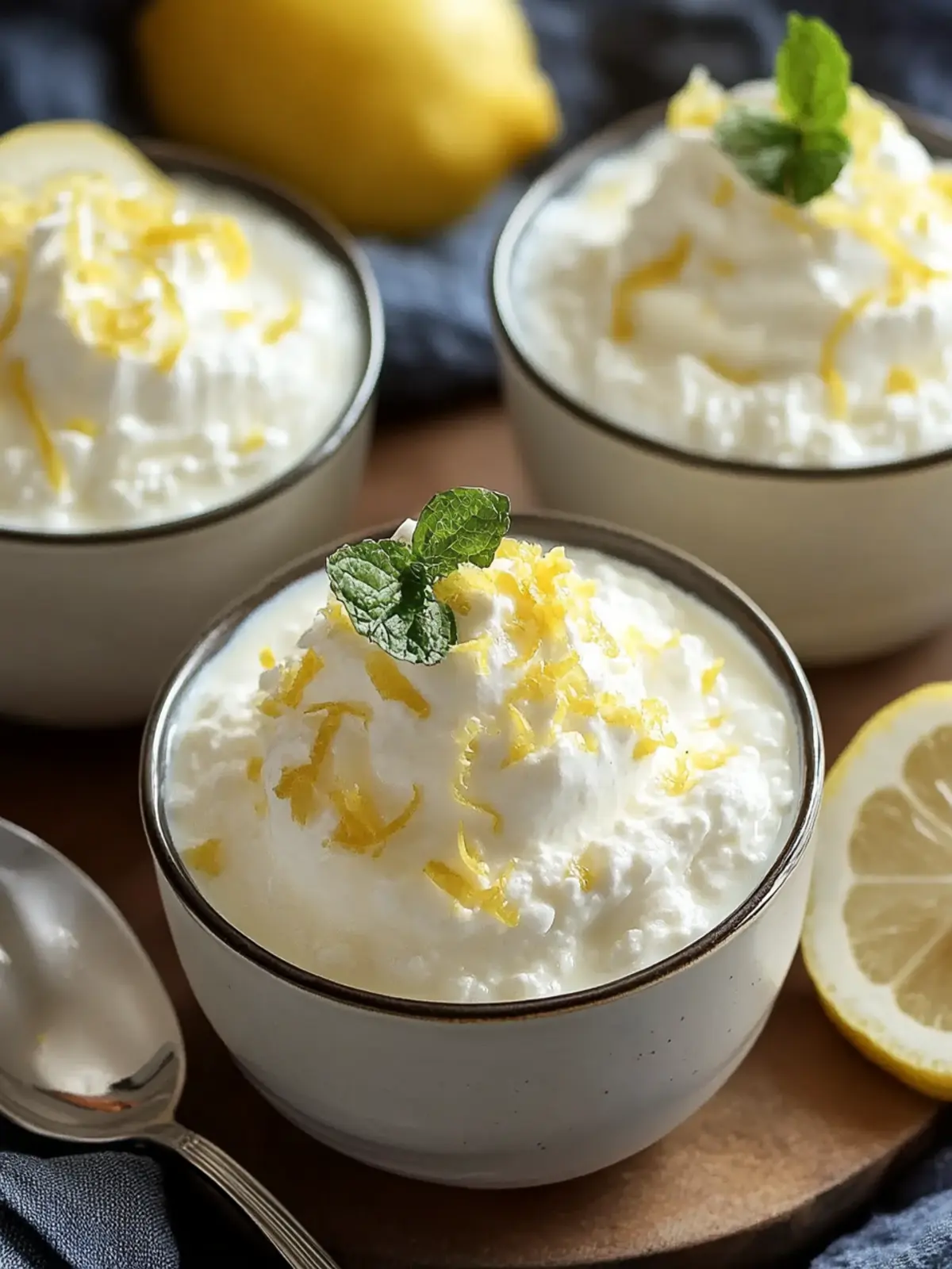 Luscious Lemon Cottage Cheese Pudding for Guilt-Free Delight 2 Lemon Cottage Cheese Pudding