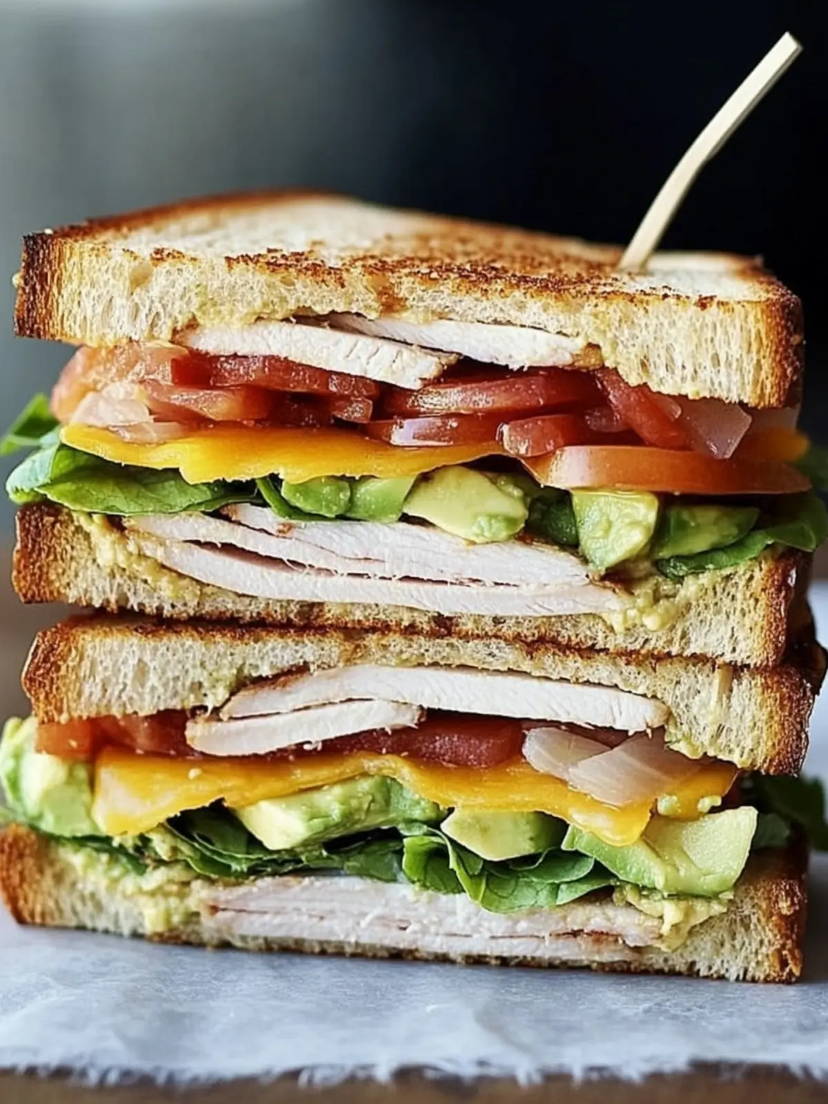 Ultimate Turkey Avocado Club Sandwich You’ll Love Making 3 Turkey Avocado Club Sandwich