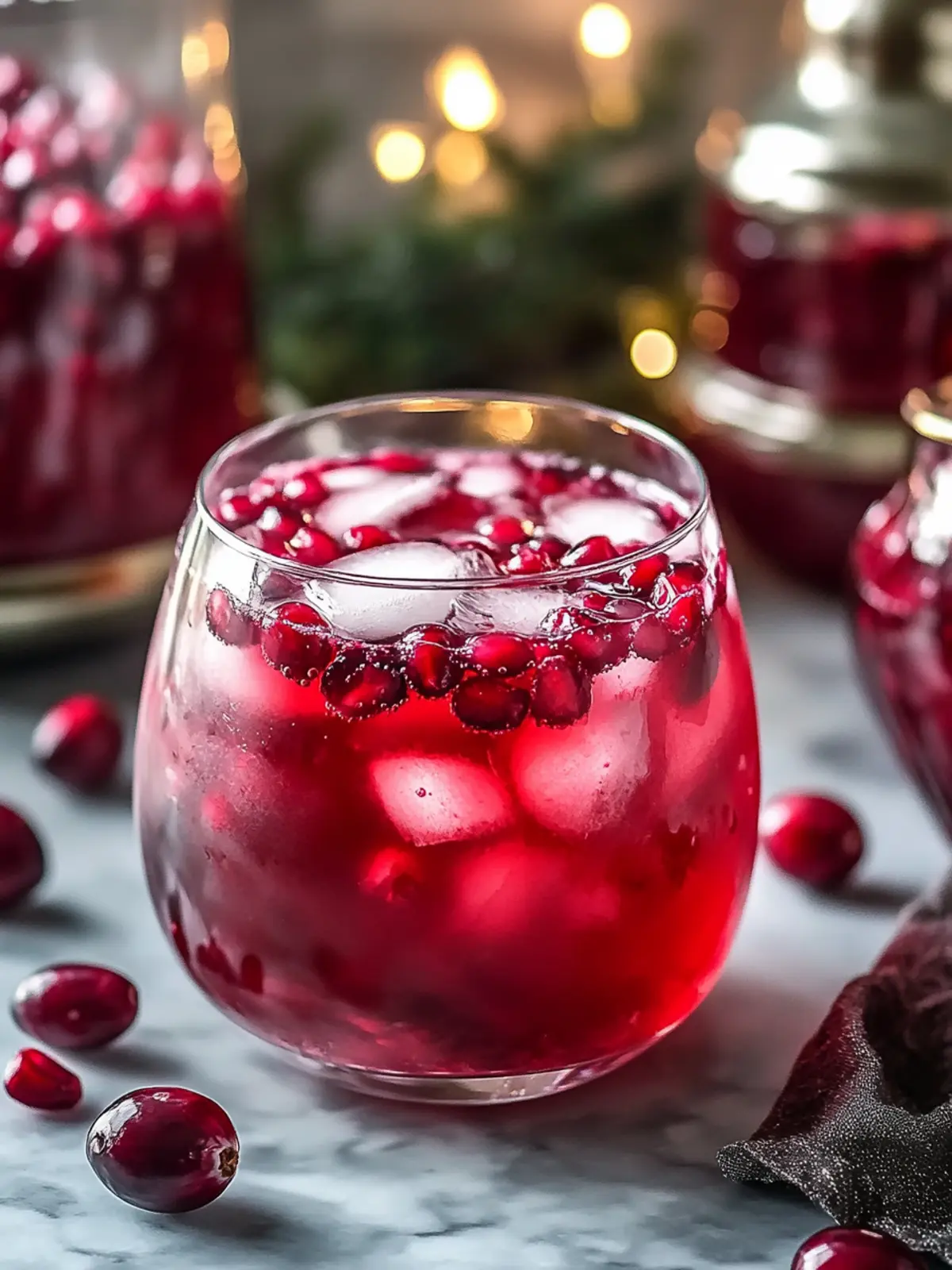Sparkling Cranberry Pomegranate Punch for Joyful Celebrations 5 Sparkling Cranberry Pomegranate Punch