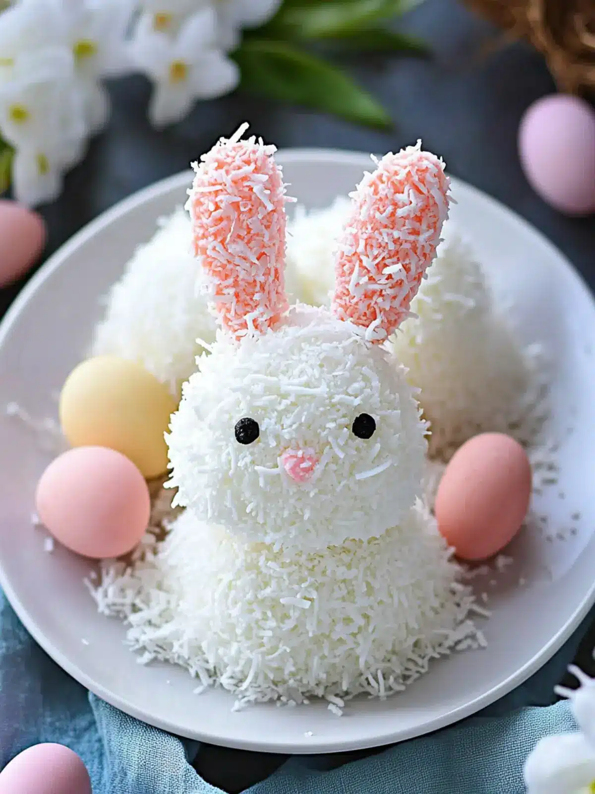 Easter Bunny Coconut Tails: No-Bake Fun for Everyone! 4 Easter Bunny Coconut Tails