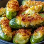 Air Fryer Stuffed Pickles: Crispy Keto Snack Delight 3 Air Fryer Stuffed Pickles