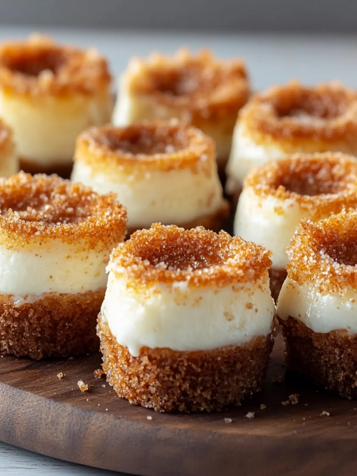 Mini Churro Cheesecake Bites You Can't Resist Making 5 Mini Churro Cheesecake Bites