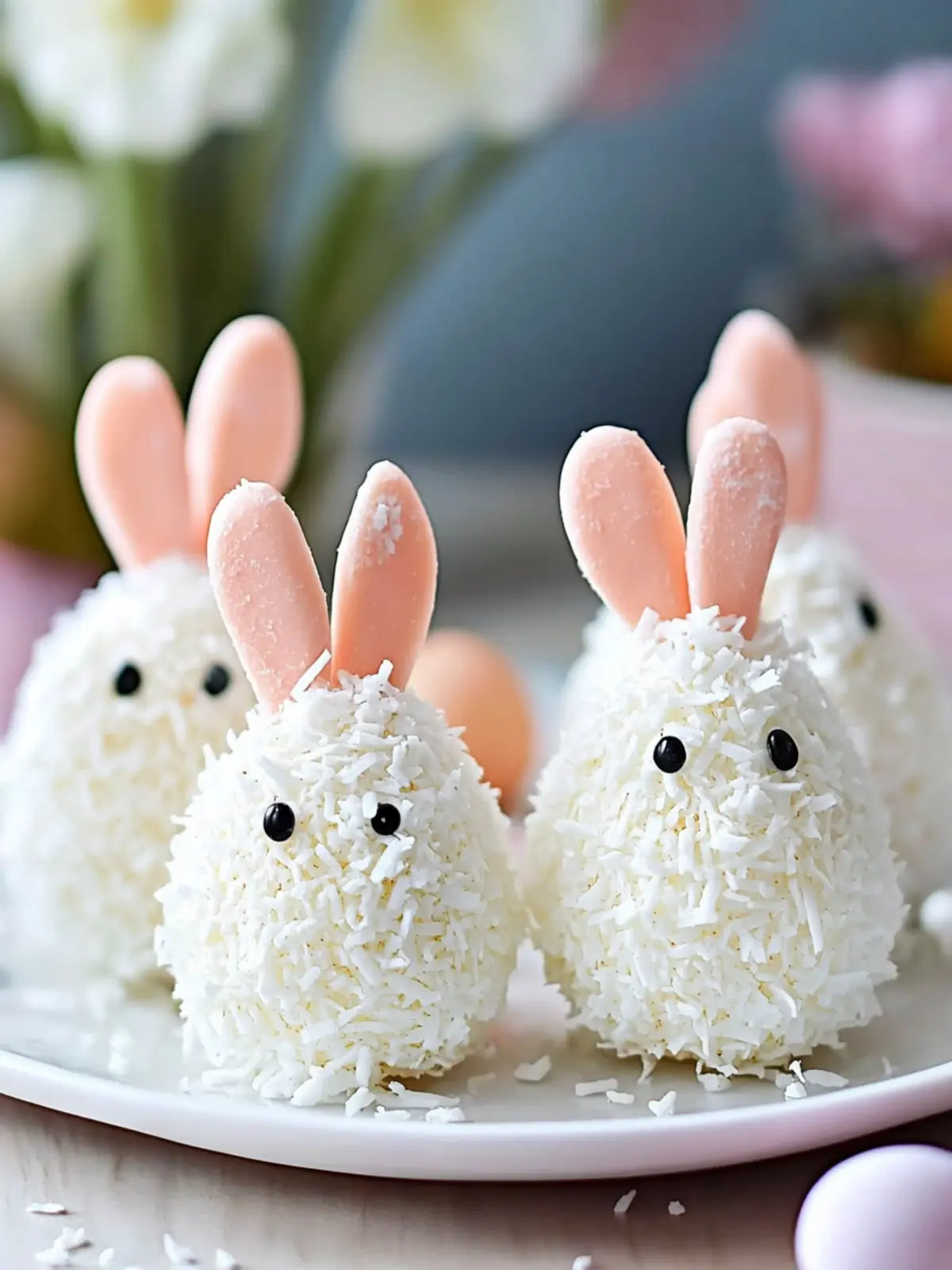 Easter Bunny Coconut Tails: Fun No-Bake Treats for Kids! 4 Easter Bunny Coconut Tails