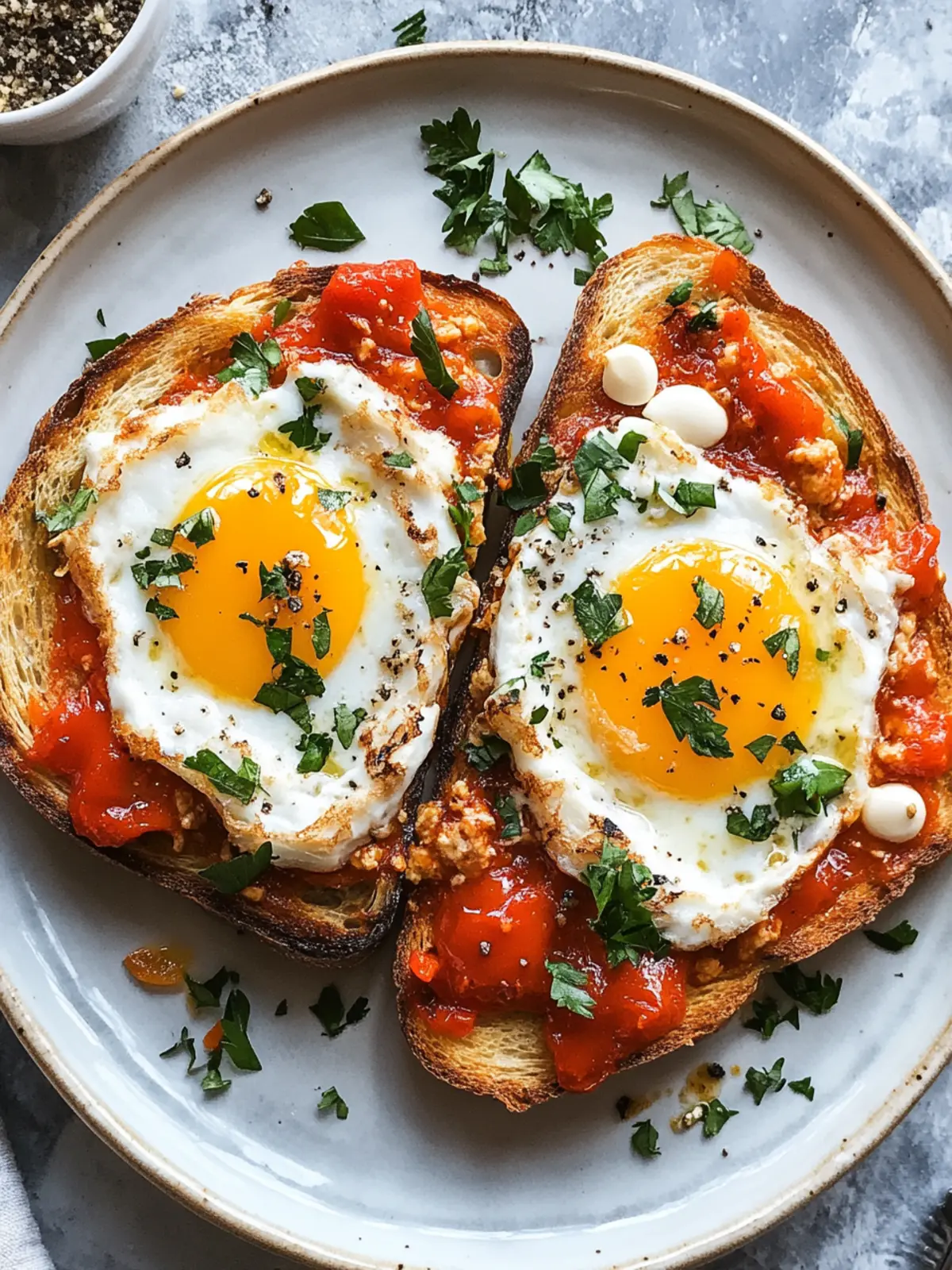 Shakshouka Toast: A Quick and Yummy Breakfast Upgrade 3 Shakshouka Toast