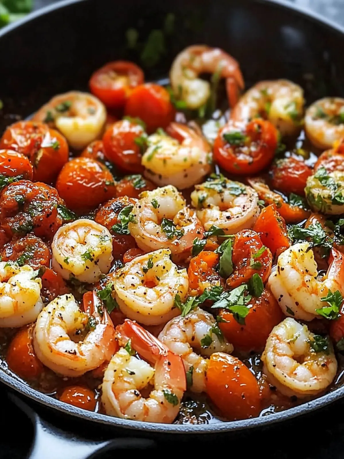 Shrimp Tomato Basil Skillet: Quick, Flavor-Packed Delight 3 Shrimp Tomato Basil Skillet