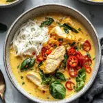 Lemongrass Broth Bowls with Yellow Curry Chicken Bliss Awaits 2 Lemongrass Broth Bowls with Yellow Curry Chicken Bliss