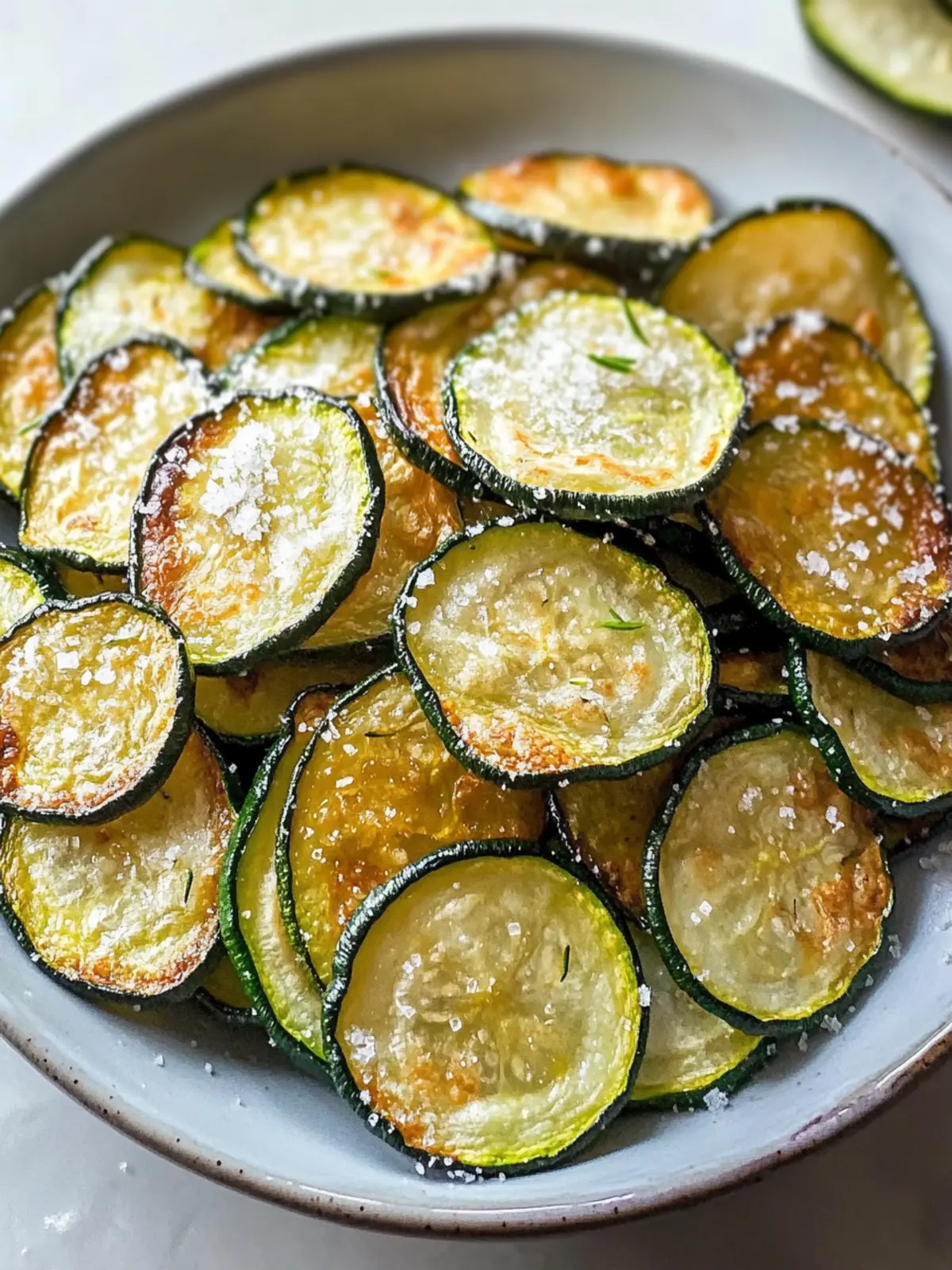 Crispy Salt and Vinegar Zucchini Chips for Guilt-Free Snacking 4 Salt and Vinegar Zucchini Chips
