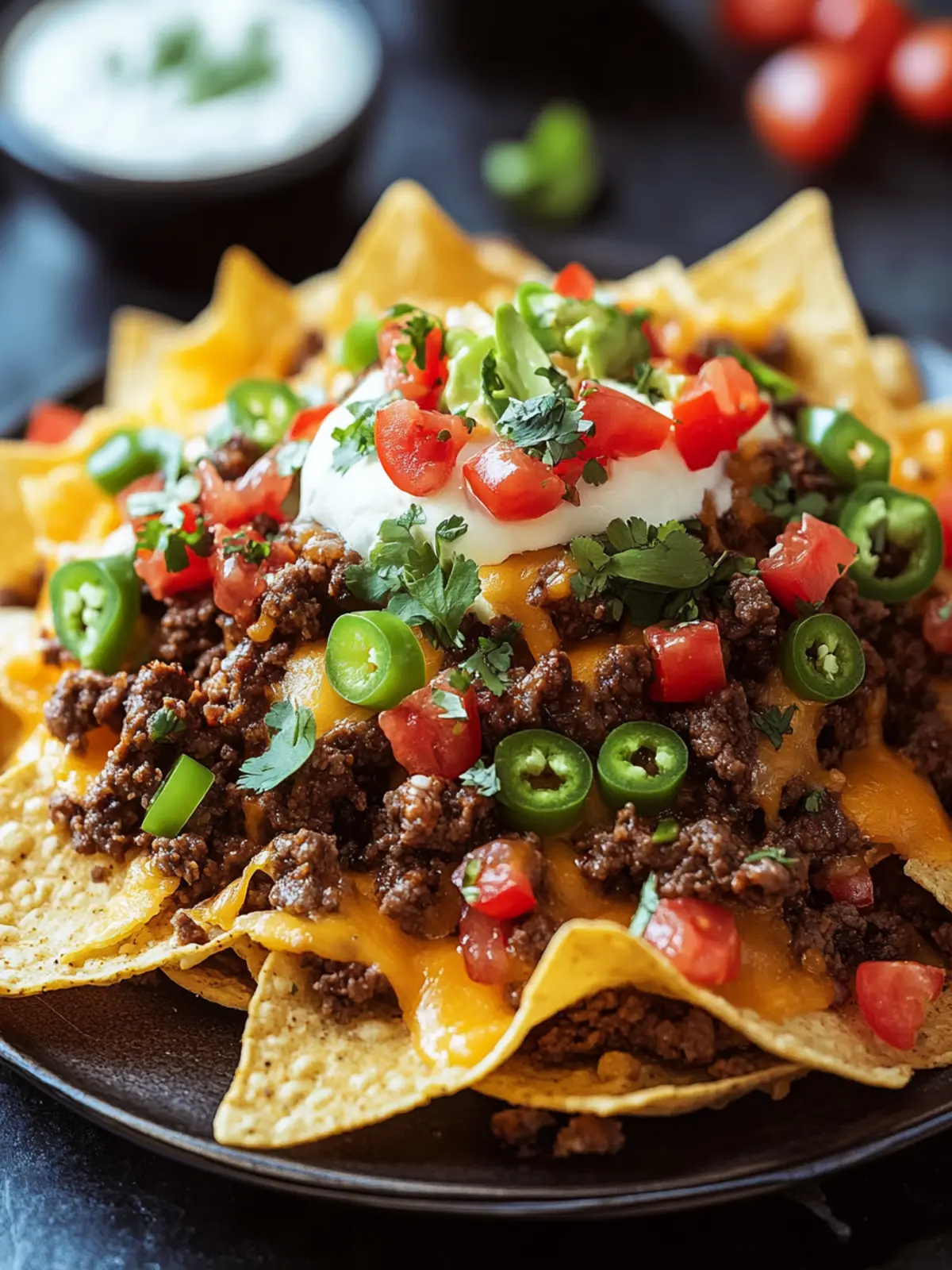 Loaded Nachos with Beef & Cheese That Will Wow Your Guests 2 Loaded Nachos with Beef & Cheese
