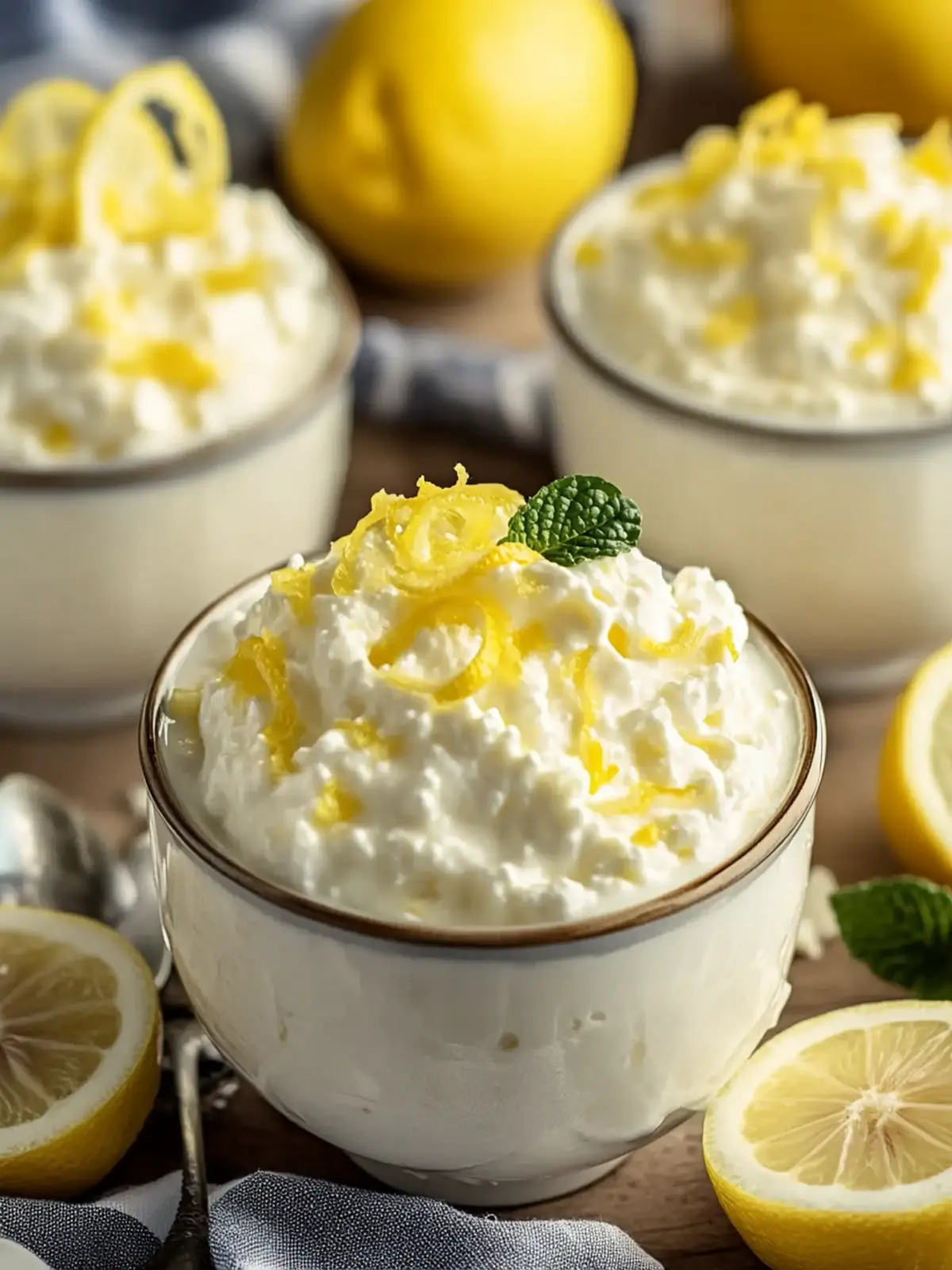 Luscious Lemon Cottage Cheese Pudding for Guilt-Free Delight 4 Lemon Cottage Cheese Pudding