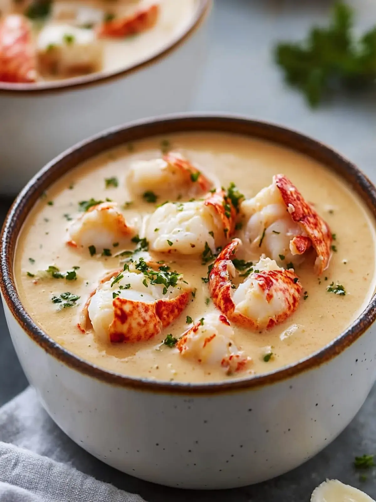 Savory Creamy Lobster Chowder You'll Crave All Year! 2 Creamy Lobster Chowder