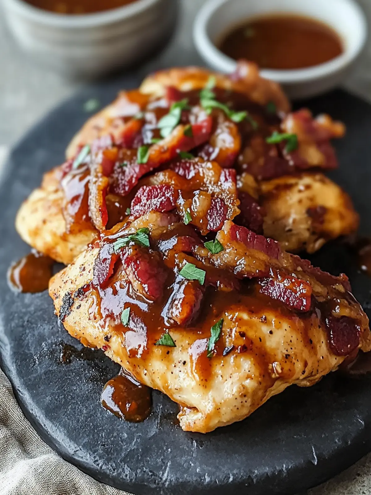 Savory Cowboy BBQ Bacon Cheddar Chicken for Family Nights 2 Savory Cowboy BBQ Bacon Cheddar Chicken