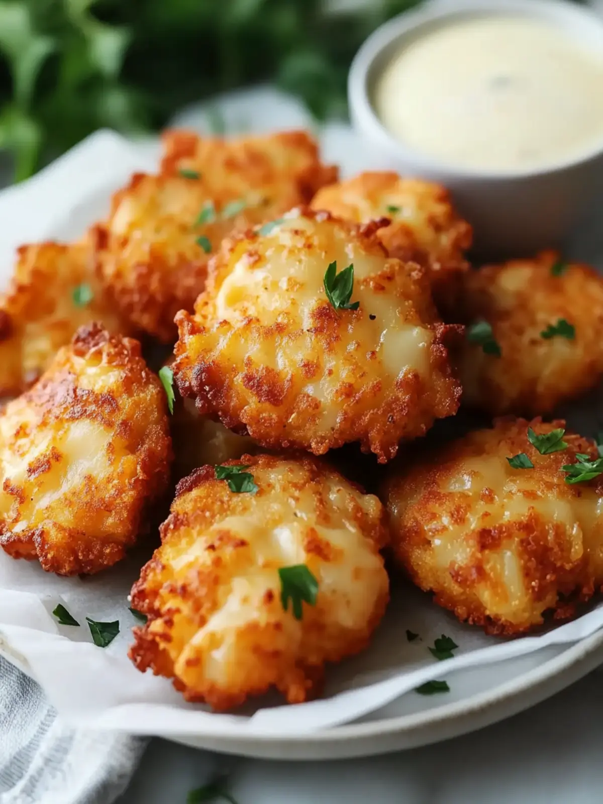Crispy Cheesy Chicken Fritters: The Ultimate Weeknight Treat 5 Crispy Cheesy Chicken Fritters