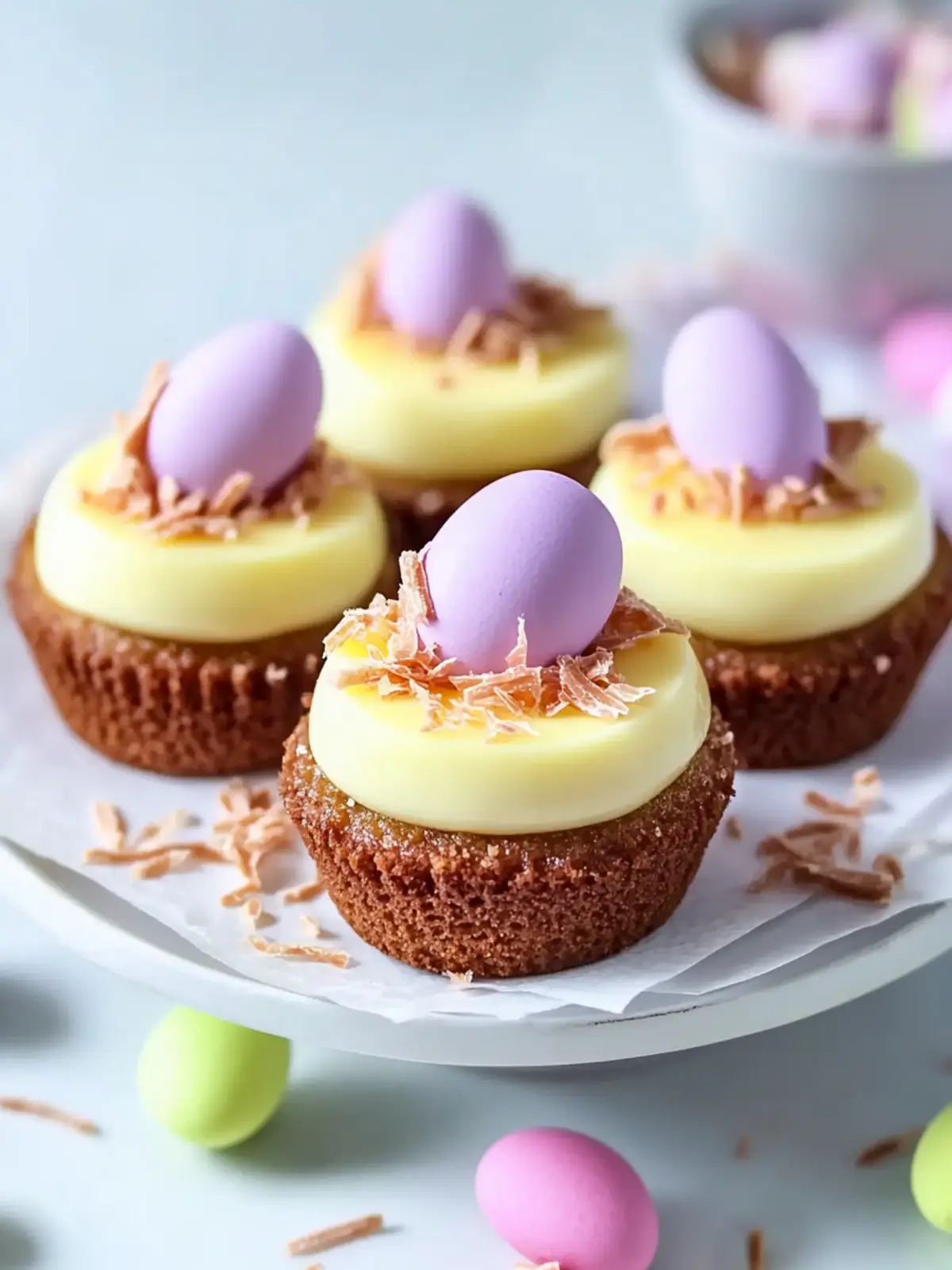 Easter Cadbury Mini Cheesecakes You Can't Resist! 5 Easter Cadbury Mini Cheesecakes