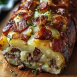 Bacon and Sausage-Stuffed Potato Loaf: Comfort Food Bliss 10 Bacon and Sausage-Stuffed Potato Loaf