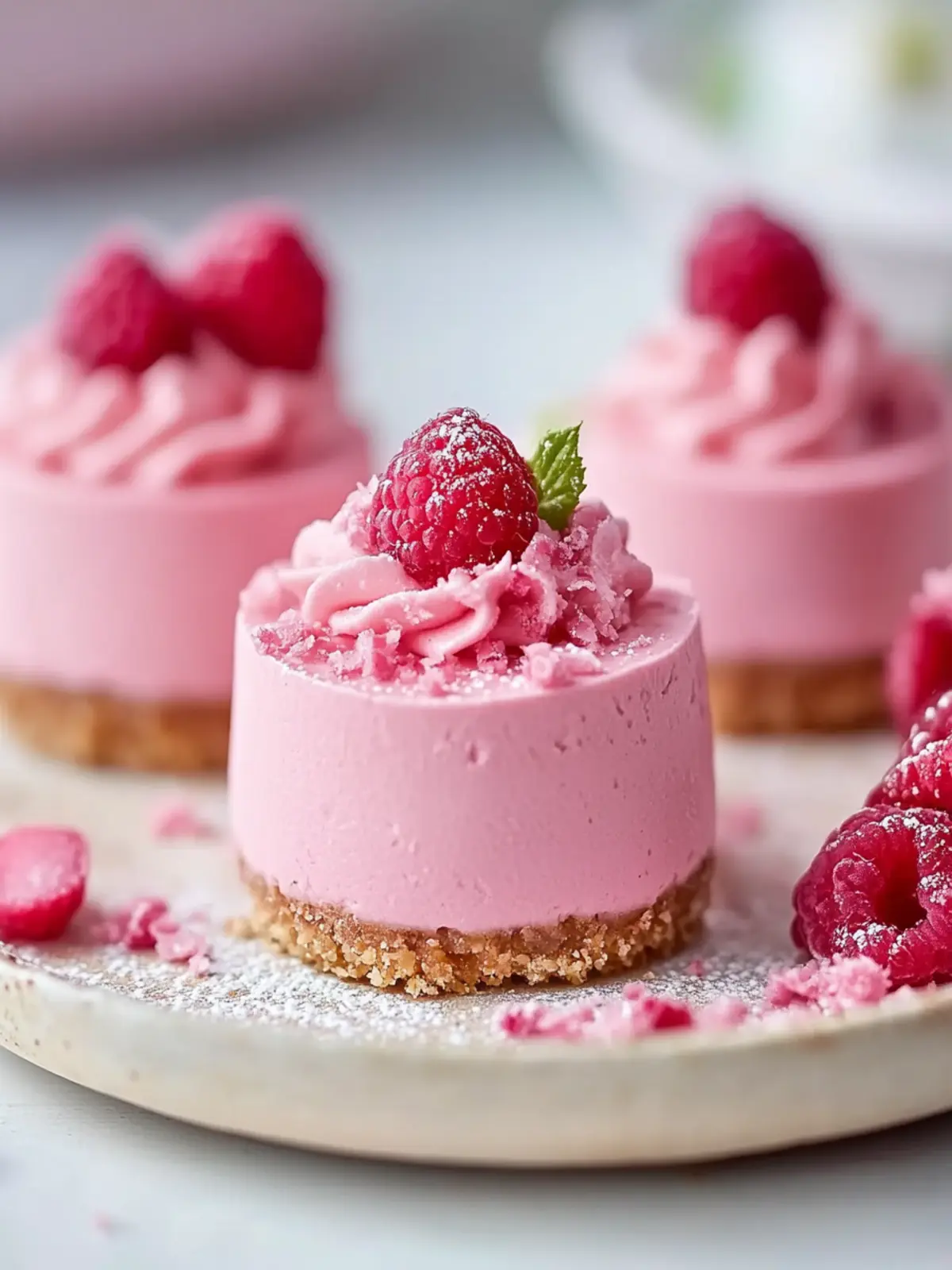 Delightful No-Bake Pink Velvet Cheesecake Bites Recipe 3 No-Bake Pink Velvet Cheesecake Bites